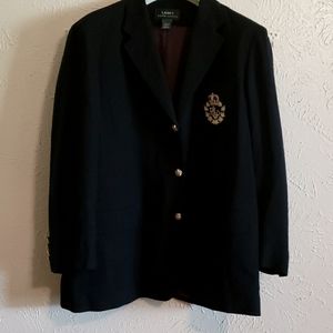 Ralph Lauren Monogrammed Blazer